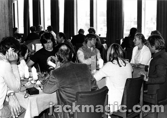 Lunch with the cast